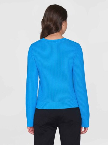 KnowledgeCotton Apparel Pullover in Blau