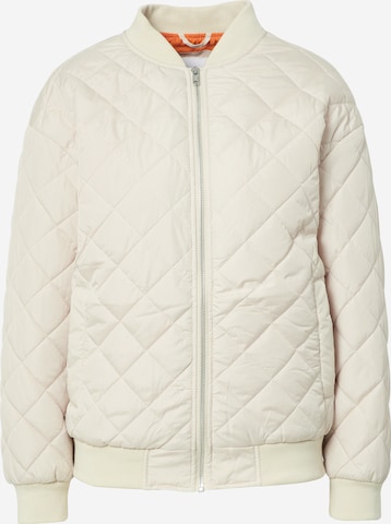 Urban Classics Between-Season Jacket in Beige: front