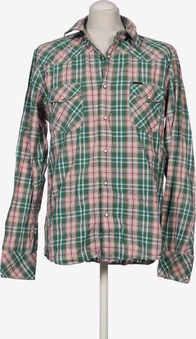 Marlboro Classics Button Up Shirt in XL in Green: front