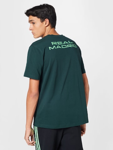 ADIDAS PERFORMANCE - Sweatshirt de desporto 'Real Madrid Tiro 21 Lifestyler' em verde: frente