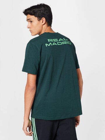 ADIDAS PERFORMANCE Athletic Sweatshirt 'Real Madrid Tiro 21 Lifestyler' in Green: front