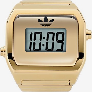 ADIDAS ORIGINALS Digitální hodinky – zlatá: přední strana