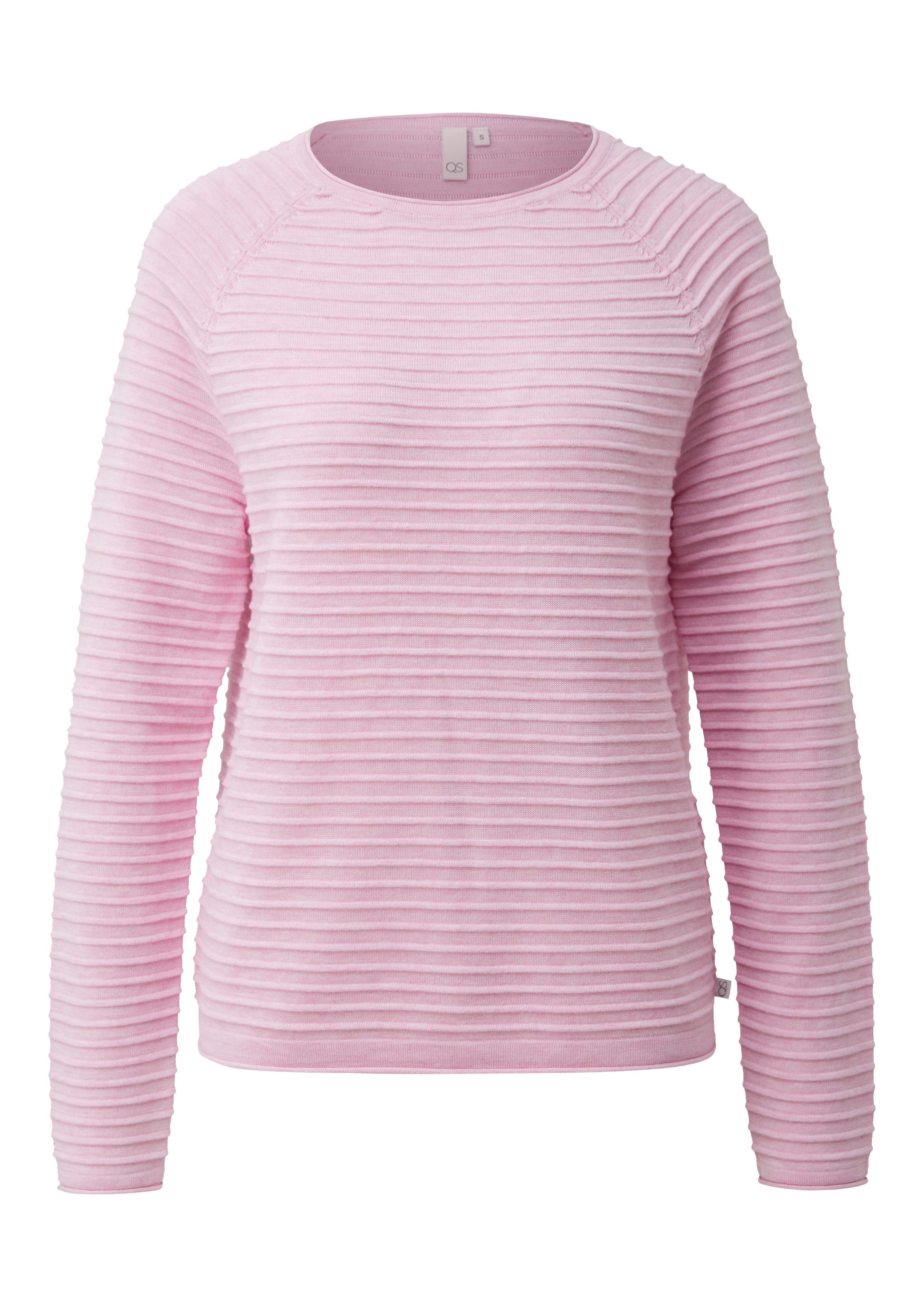 QS Pullover in Pink: Vorderseite