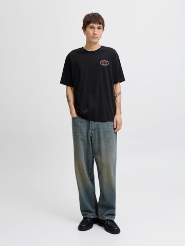 Tricou 'JORSOUTHEAST GALLERY' de la JACK & JONES pe negru