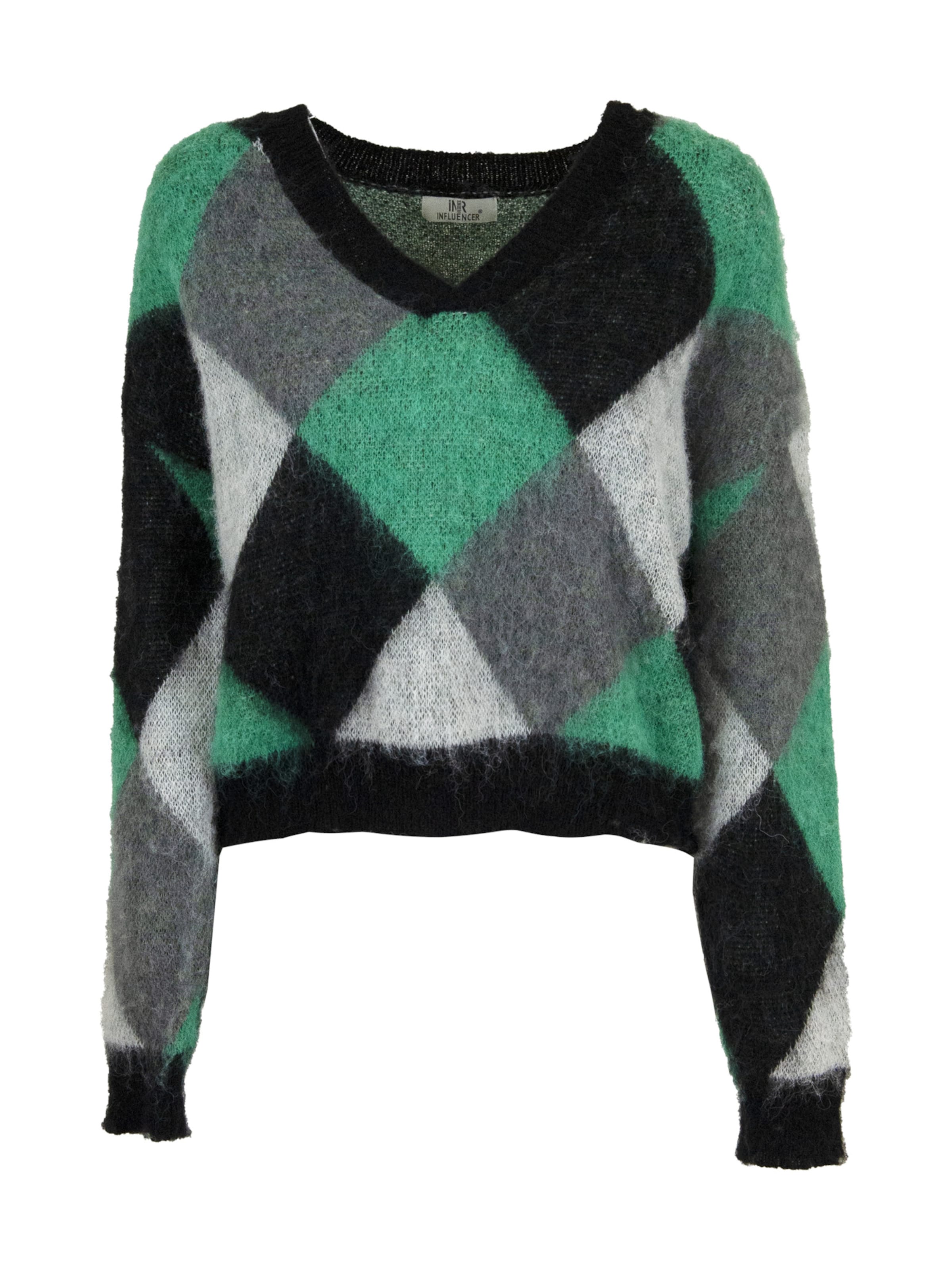 Influencer Sweater 'Diamond' in Mixed colours: front