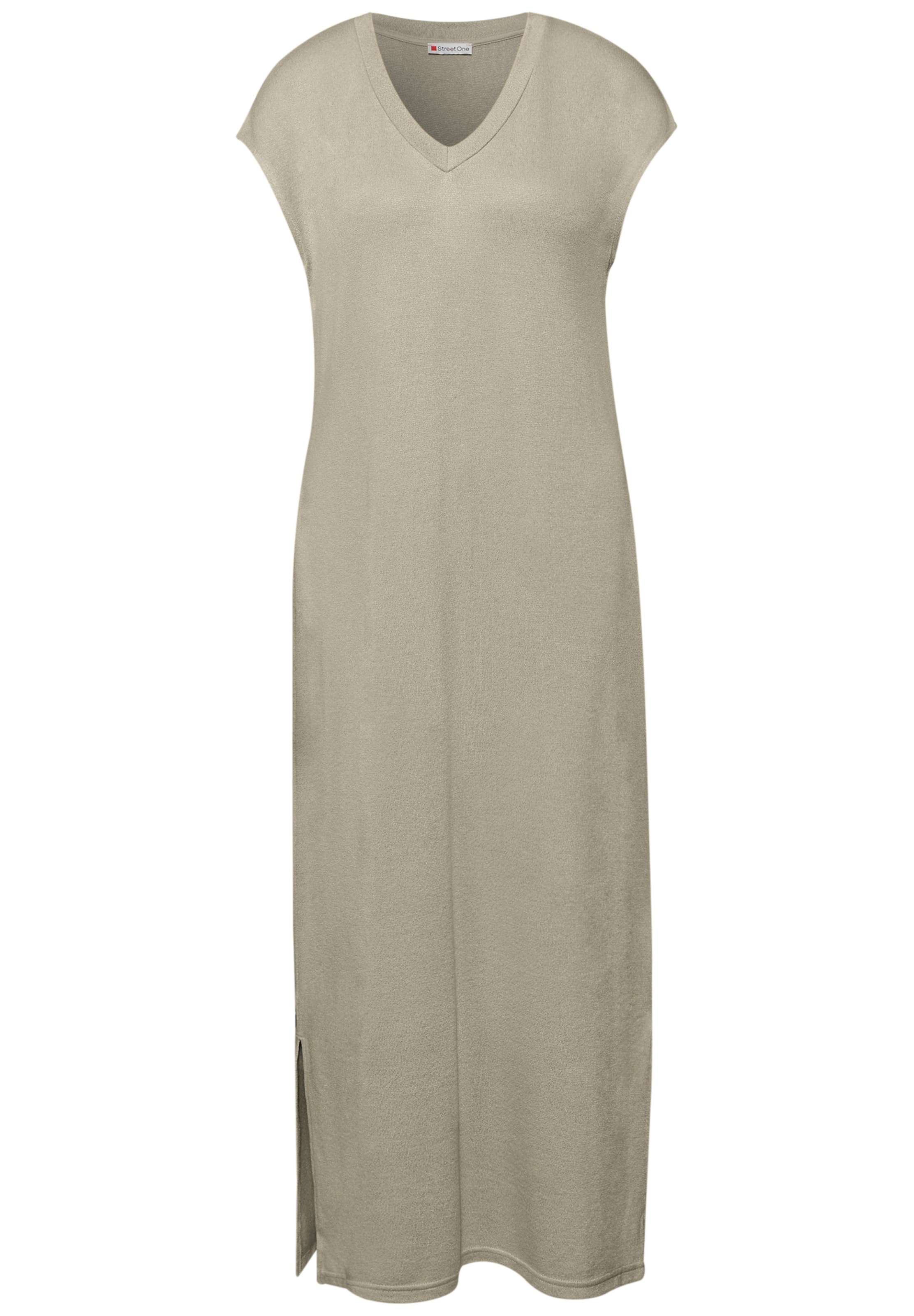 STREET ONE Kleid in Beige: Vorderseite
