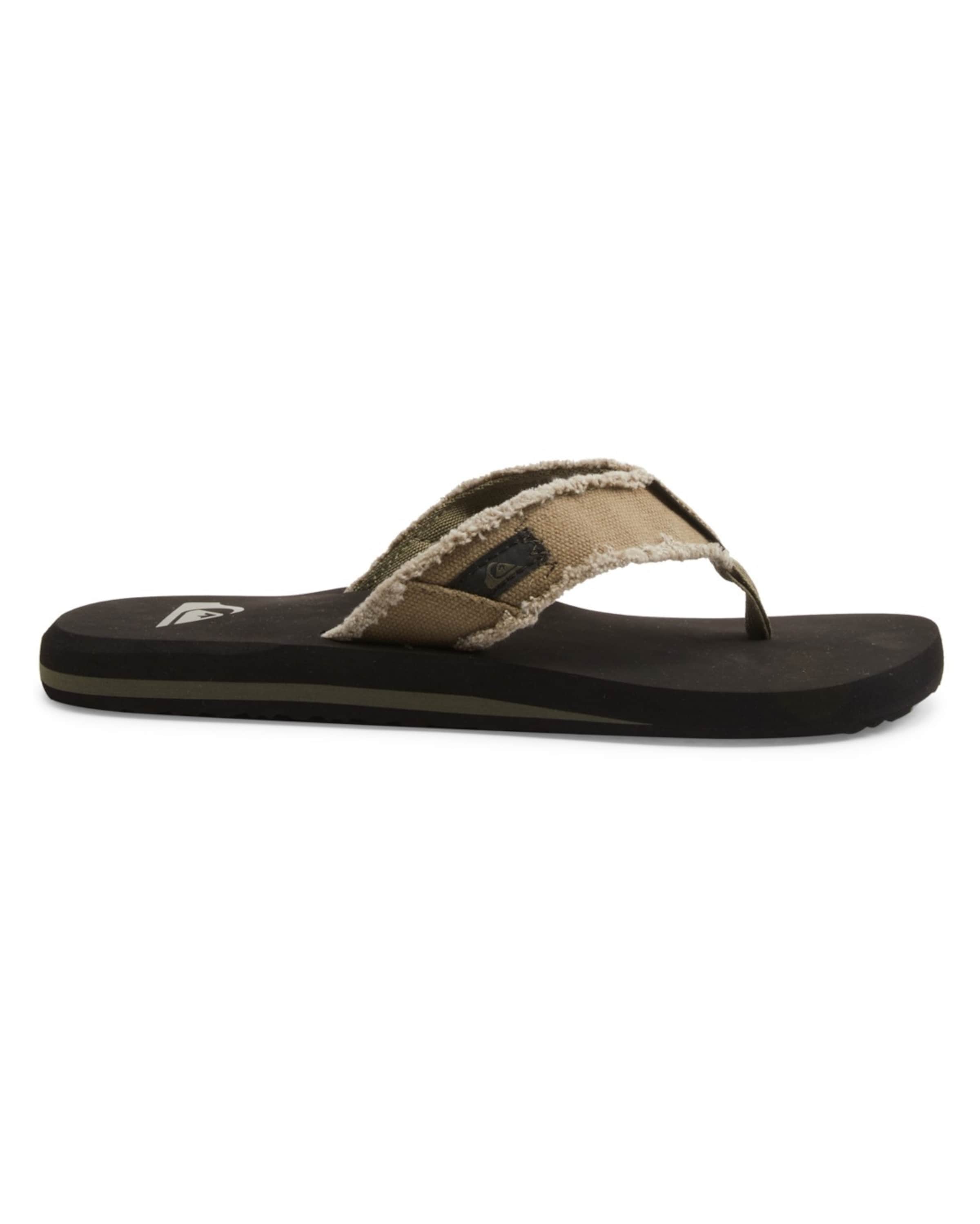 QUIKSILVER T-Bar Sandals 'Monkey Abyss' in Green