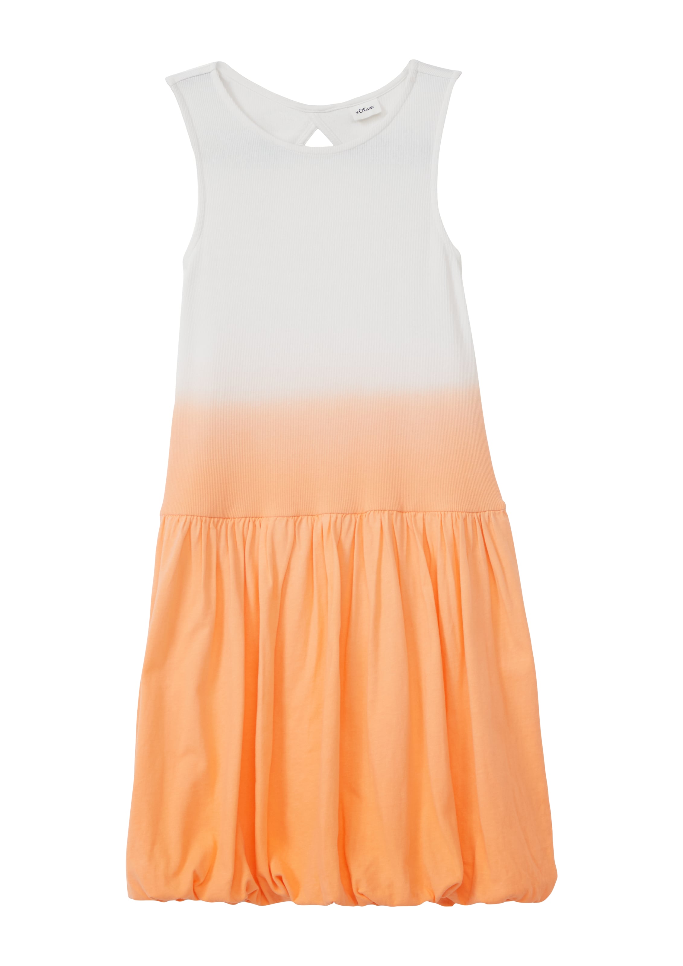 s.Oliver Kleid in Orange: Vorderseite