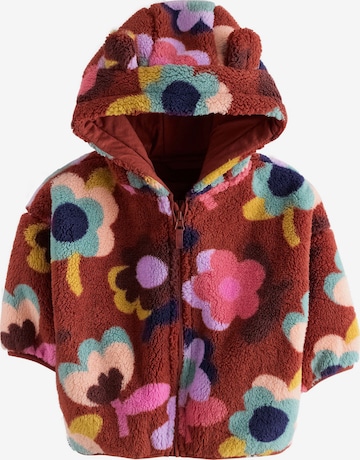 Next Fleece jacket in Brown: front