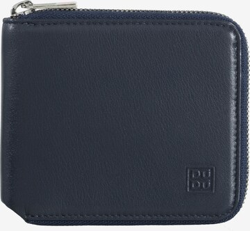 DuDu Wallet 'Faro' in Blue: front