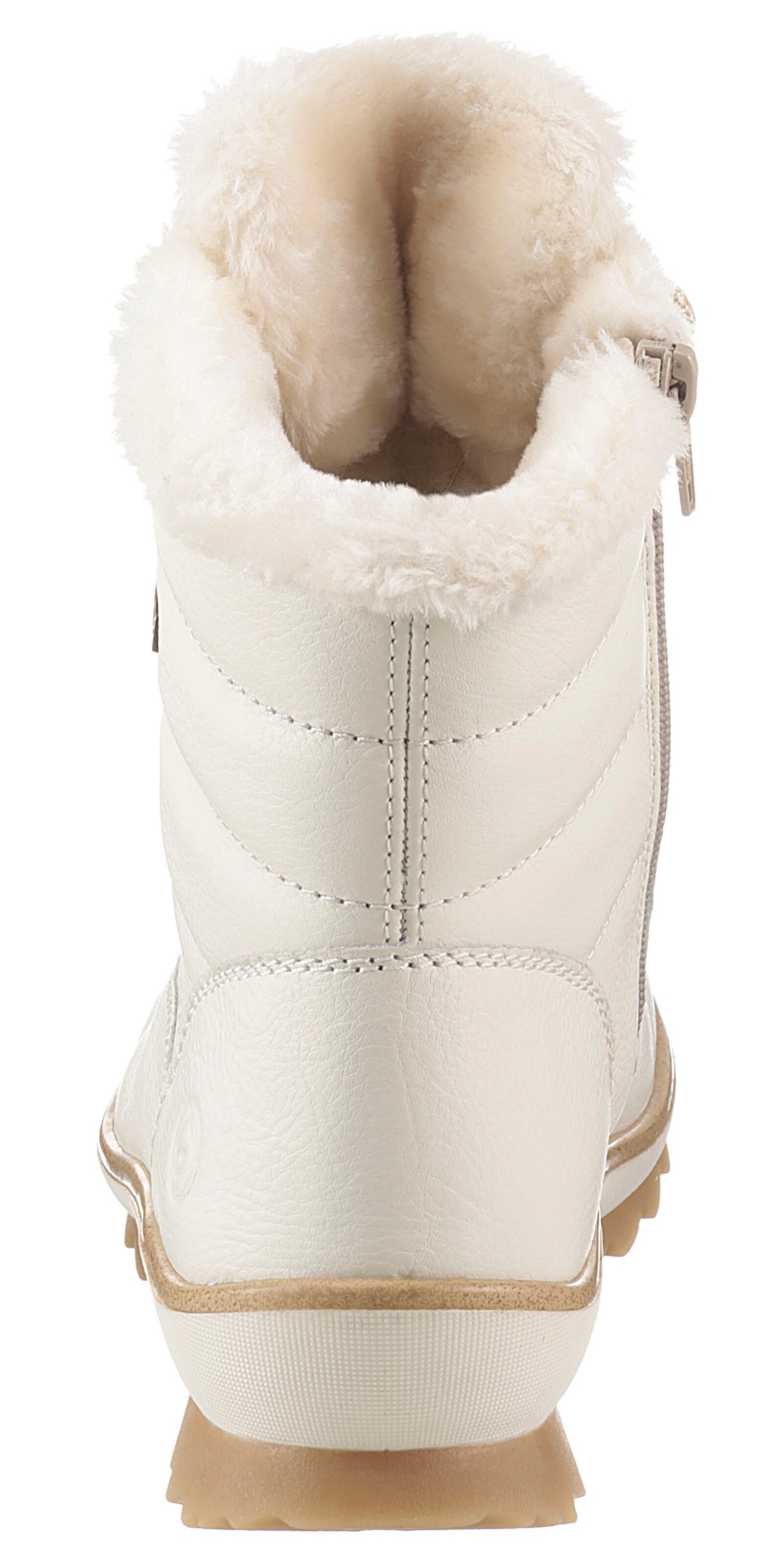 REMONTE Schnürstiefelette in Weiß