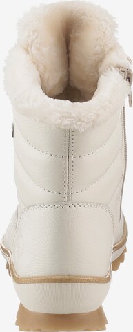 REMONTE Lace-Up Ankle Boots in White