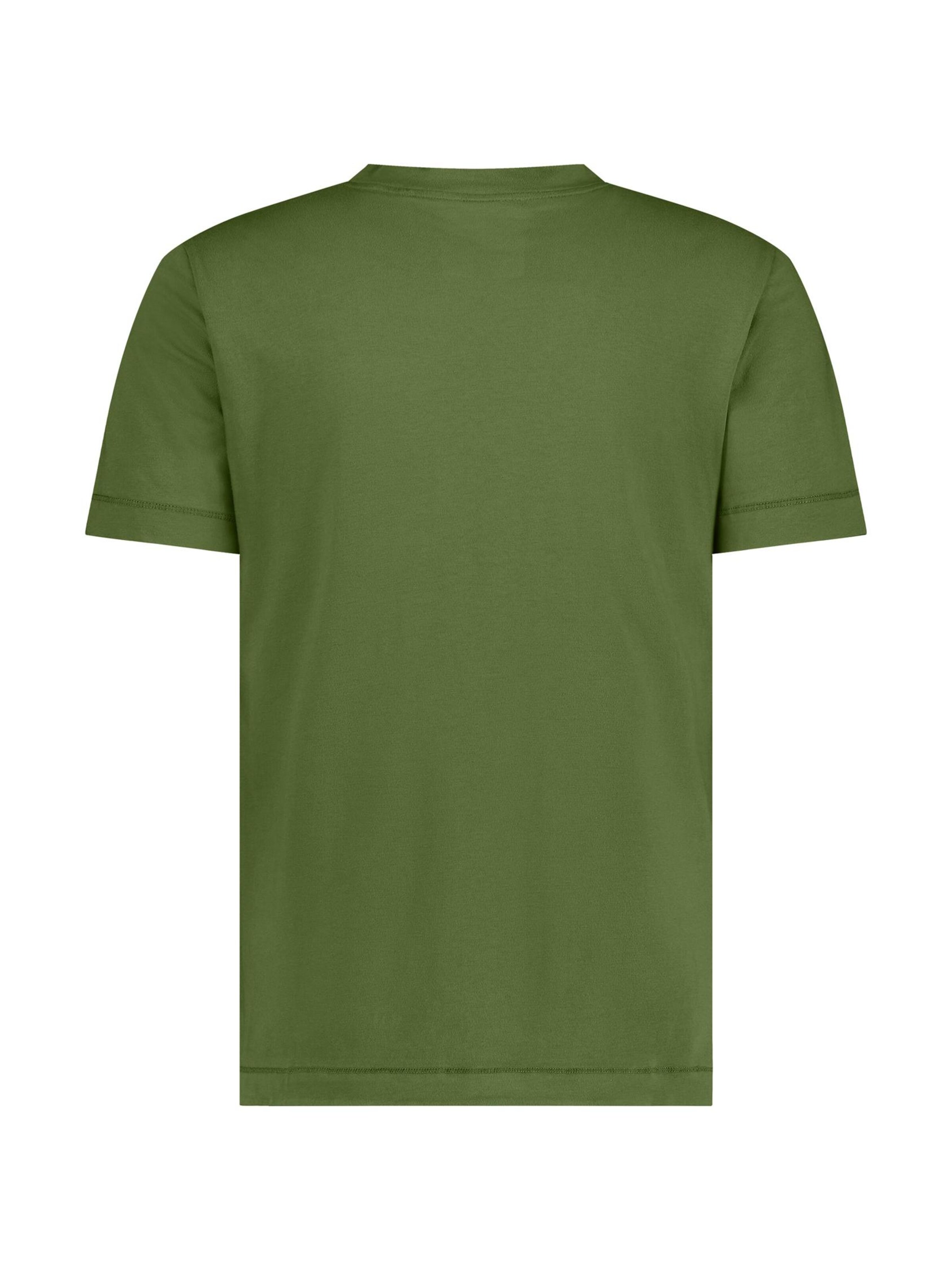 Maglietta 'KEANU' di SUPERREBEL® GEAR in verde