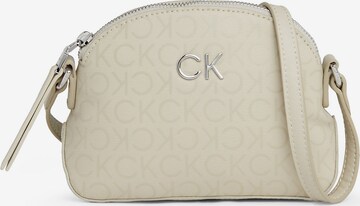 Calvin Klein Crossbody Bag in Beige: front