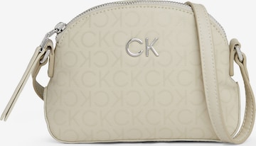 Calvin Klein Crossbody Bag in Beige: front