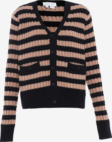 BLONDA Knit cardigan in Black: front