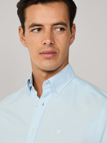 Hackett London Regular fit Overhemd 'Ess' in Blauw