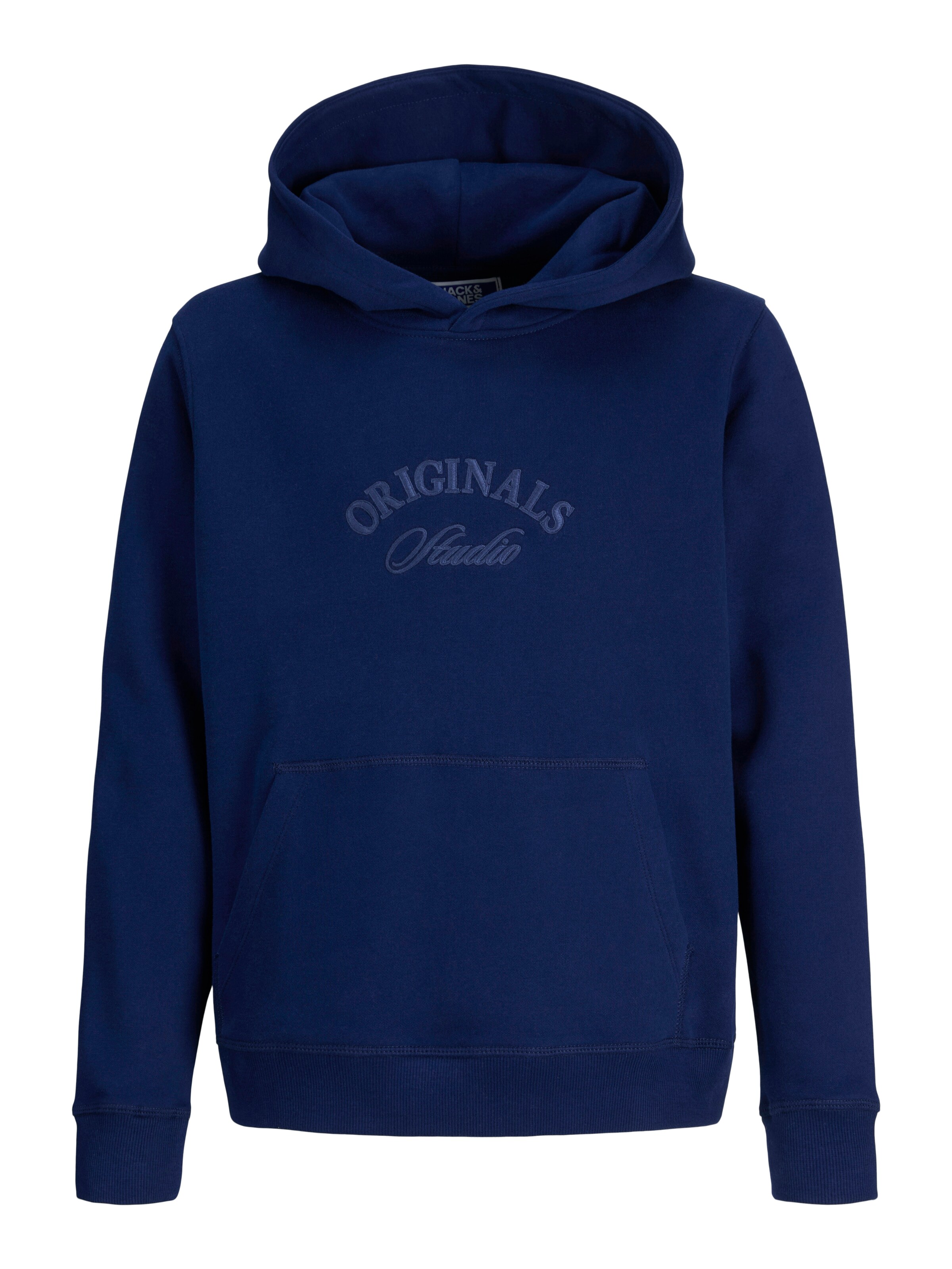 Jack & Jones Junior Sweatshirt 'Bleecker' in Blau: Vorderseite