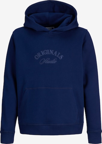 Jack & Jones Junior Sweatshirt 'Bleecker' in Blau: Vorderseite