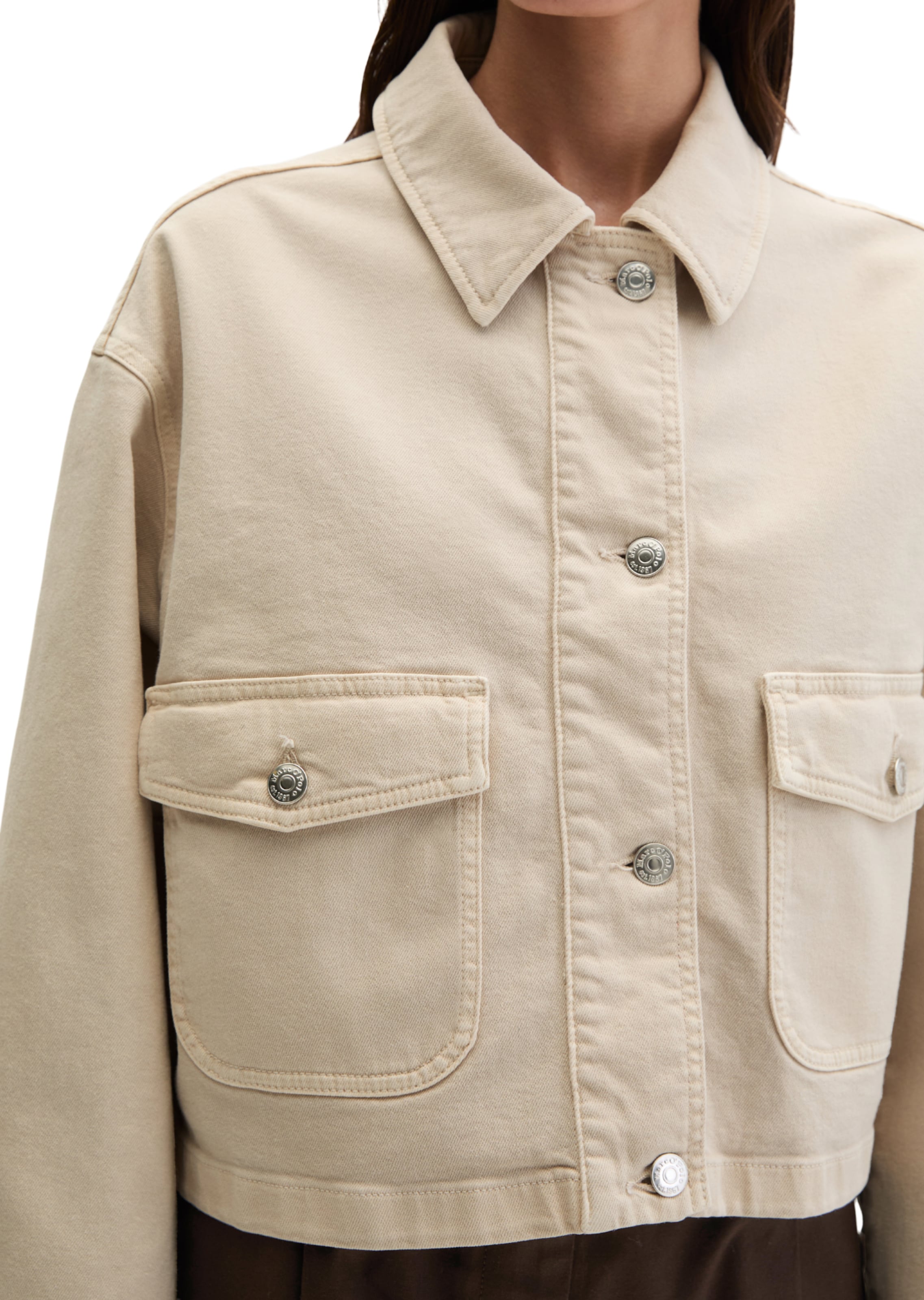 Marc O'Polo Tussenjas in Beige