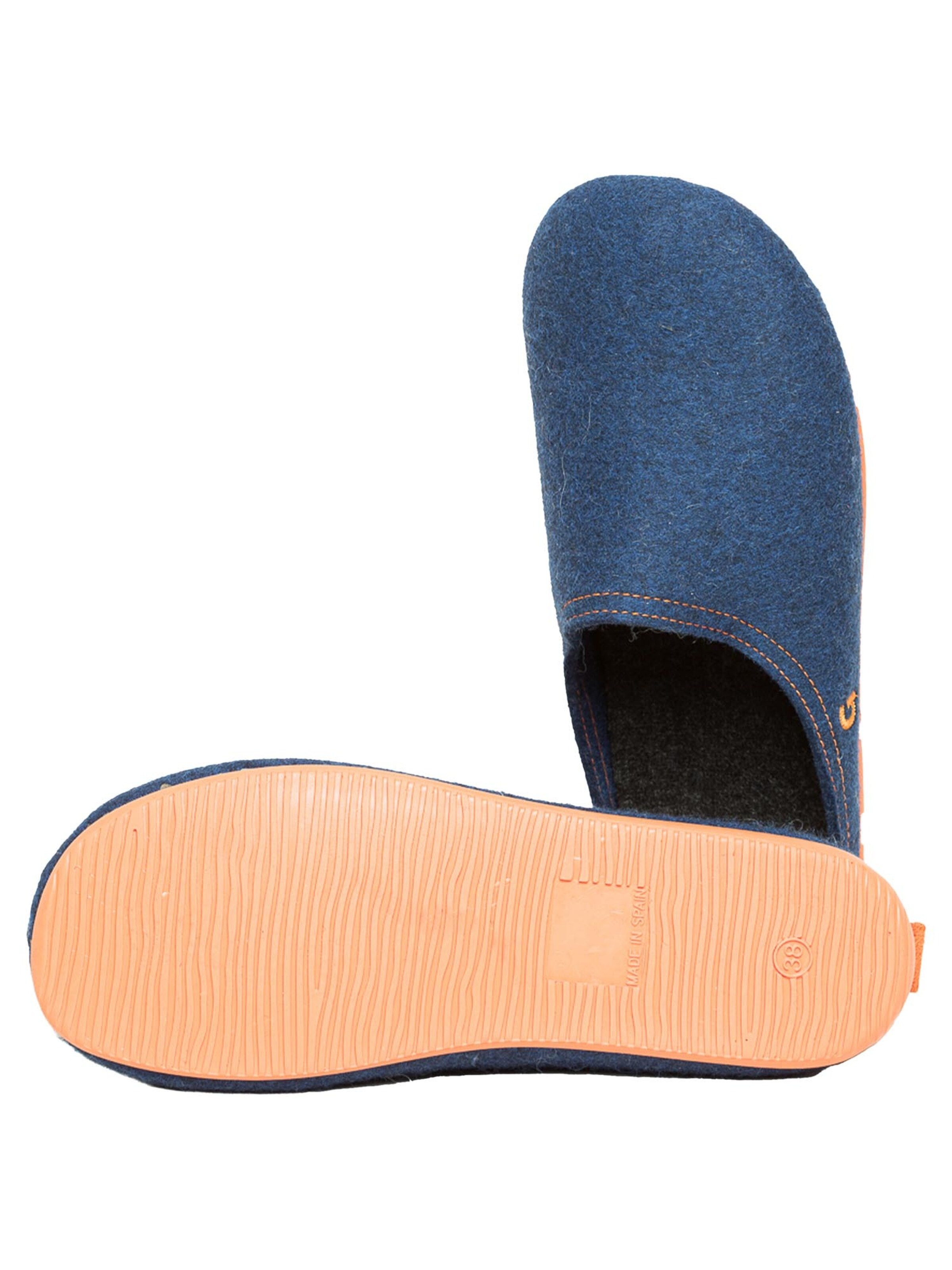 Gottstein Mules 'Wool Slide-In' in Blue