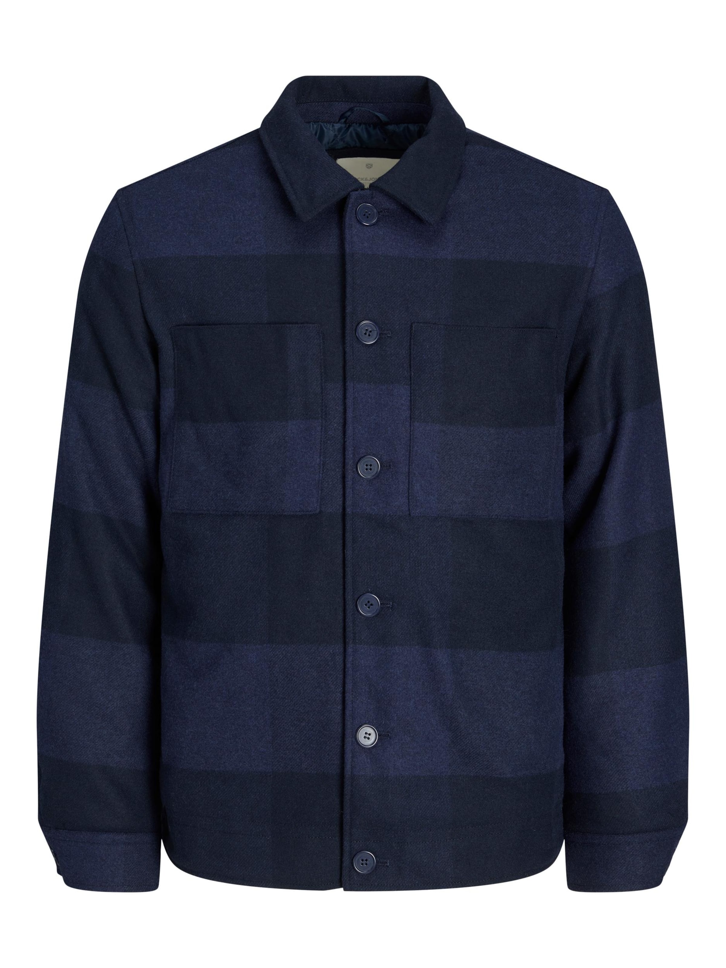 JACK & JONES Jacke 'Jax' in Blau: Vorderseite