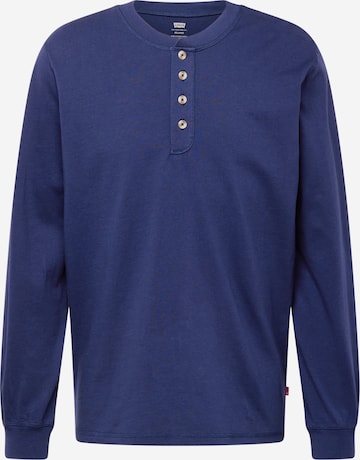 LEVI'S ® Póló '4 Button Henley' - kék: elől