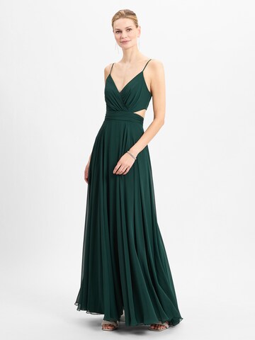 Marie Lund Kleid in Grün: Vorderseite