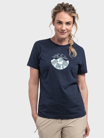 Schöffel Performance shirt 'Buchberg' in Blue: front
