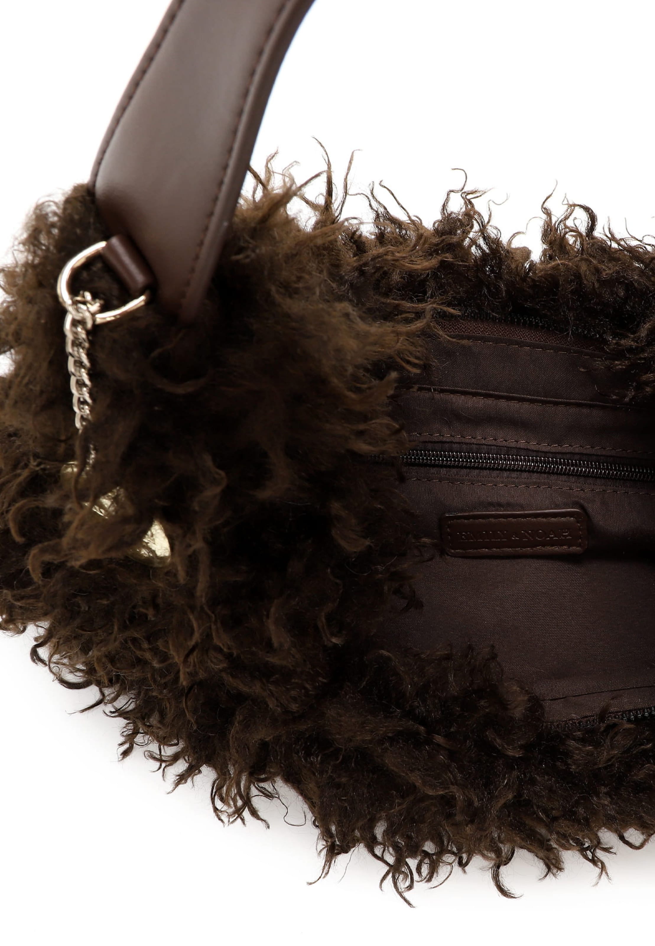 Borsa a sacco 'Lionne' di Emily & Noah in bronzo