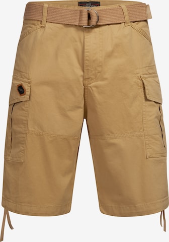 Alessandro Salvarini Regular Shorts in Beige: predná strana