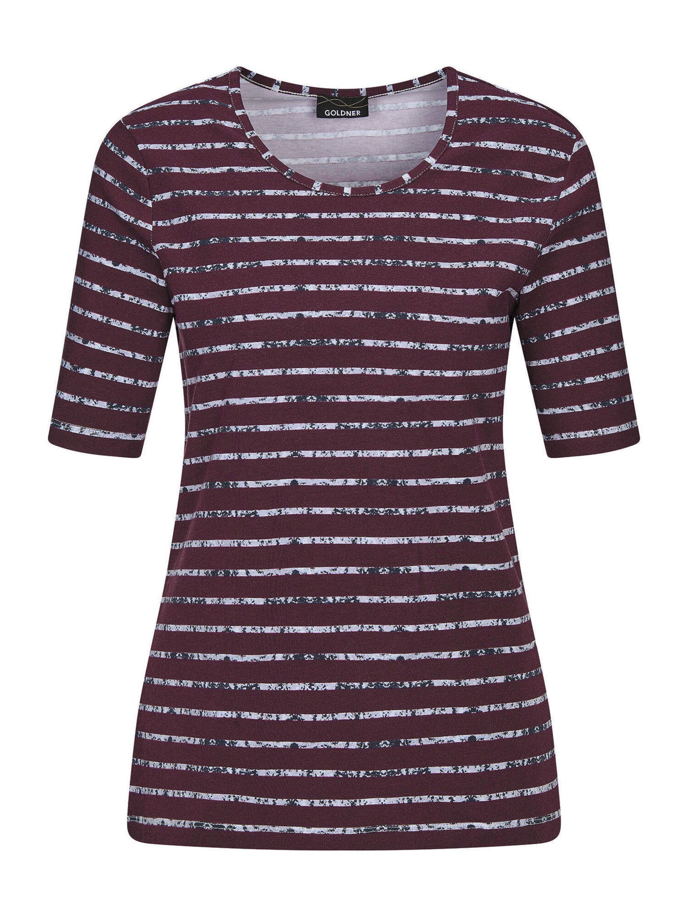 T-shirt Goldner en violet : devant