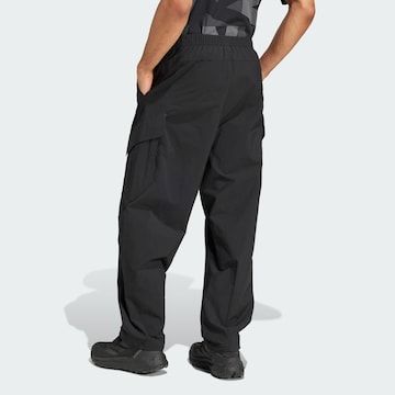 Loosefit Pantalon outdoor 'Xploric' ADIDAS TERREX en noir