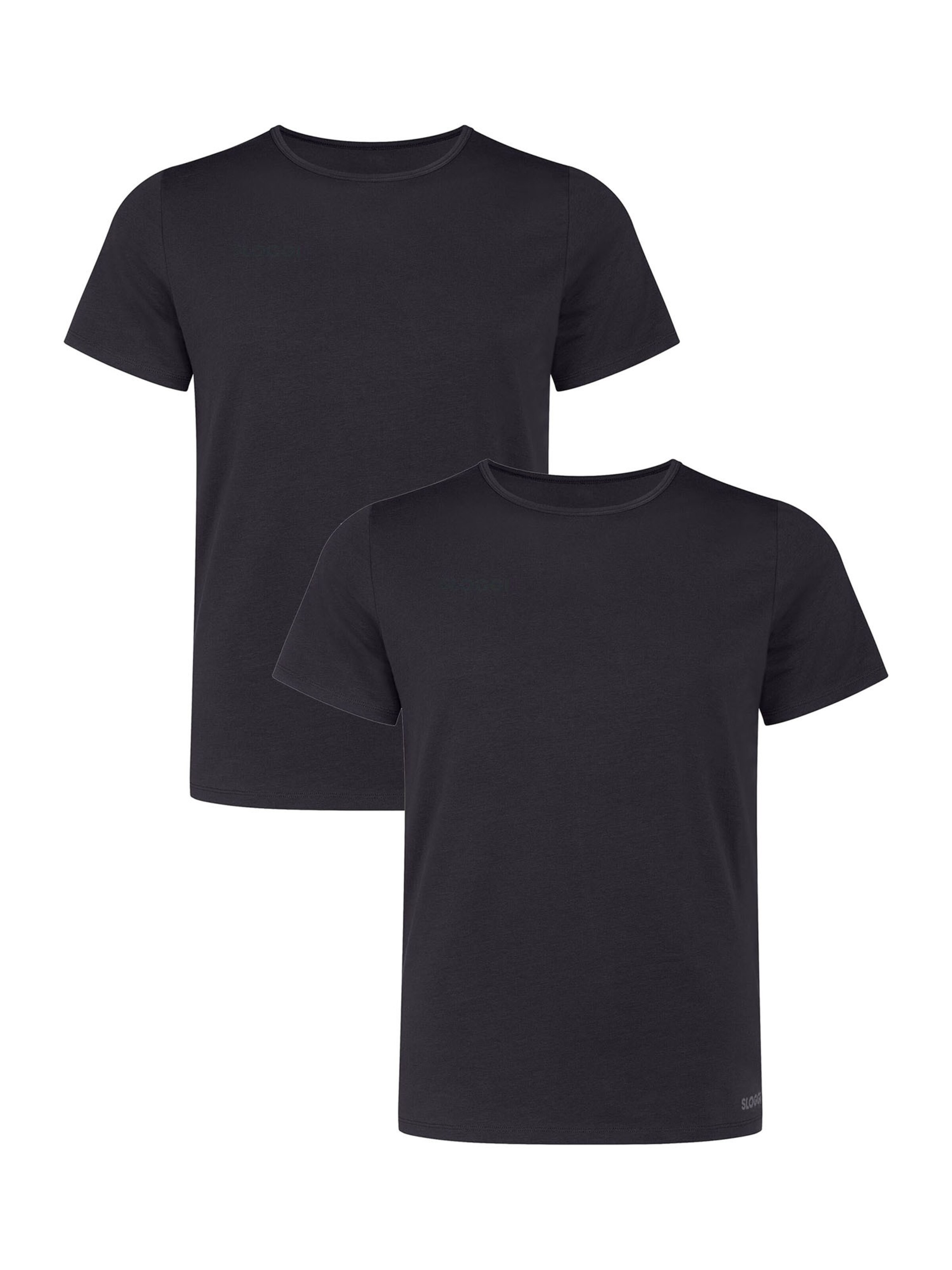 SLOGGI Undershirt 'EVER Ease' in Black: front