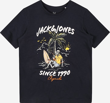 Jack & Jones Junior - Camiseta 'VENICE' en azul: frente