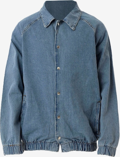 Dandalo Veste mi-saison en bleu denim, Vue avec produit
