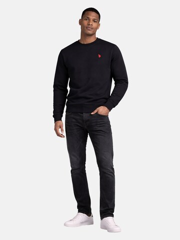 U.S. POLO ASSN. Sweatshirt in Zwart