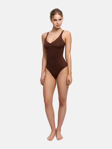 Body modelant 'Shiny Sculpting String-Body' cfab (formerly creamy fabrics) en marron