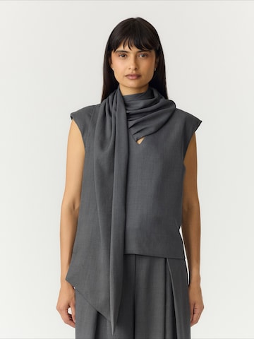 YAS - Blusa 'YASELURA' en gris: frente