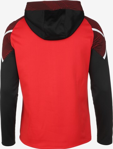 JAKO Athletic Zip-Up Hoodie in Red