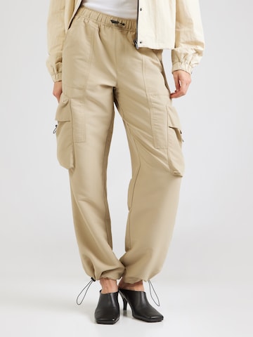 KARL LAGERFELD JEANS Loosefit Cargobyxa i beige: framsida