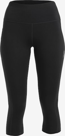 Skinny Pantalon de sport 'Fastray II' ICEBREAKER en noir : devant