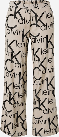 Calvin Klein Underwear Pyjamahose in Beige: predná strana