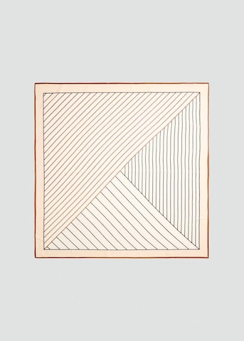 MANGO Schal 'Biggeo' in Beige