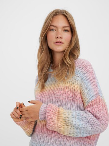 VERO MODA Sweter 'Begonia' w kolorze niebieski