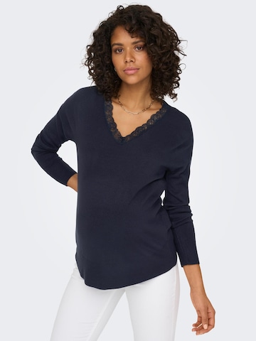 Only Maternity - Pullover 'Sunny' em azul