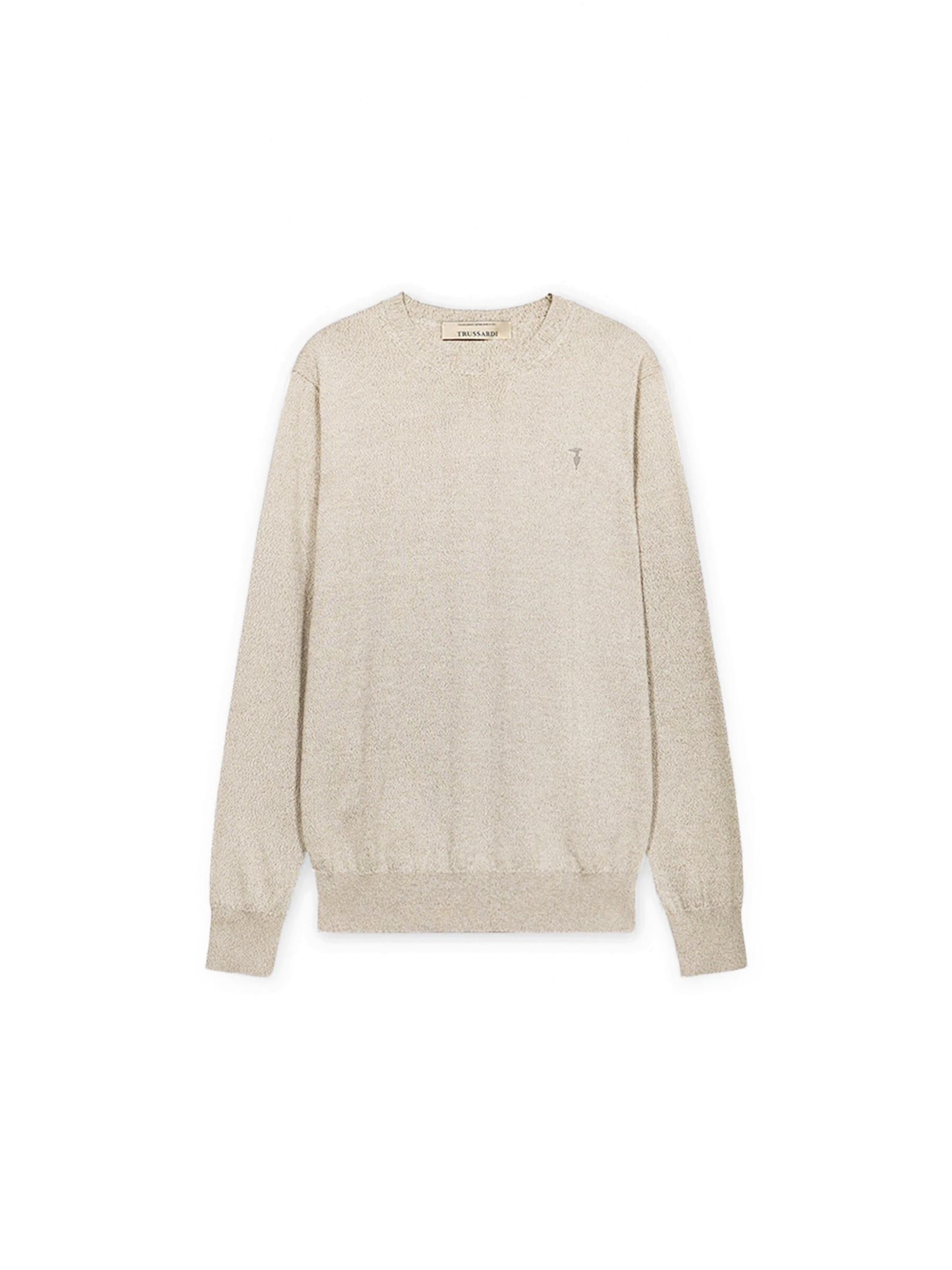 Trussardi Trui in Beige: voorkant