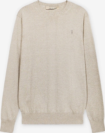 Pull-over Trussardi en beige : devant