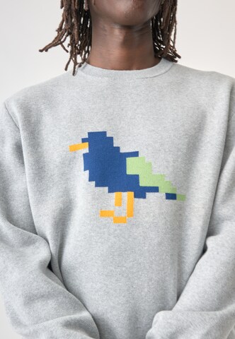 Cleptomanicx Sweatshirt in Grau