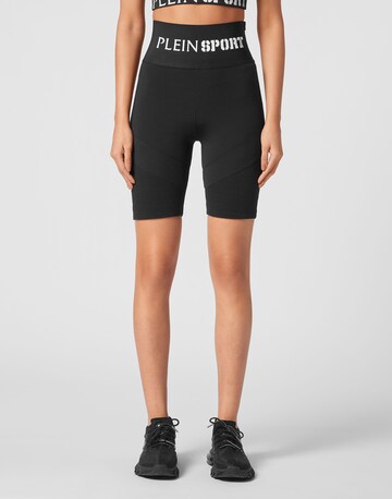 Skinny Leggings di Plein Sport in nero: frontale